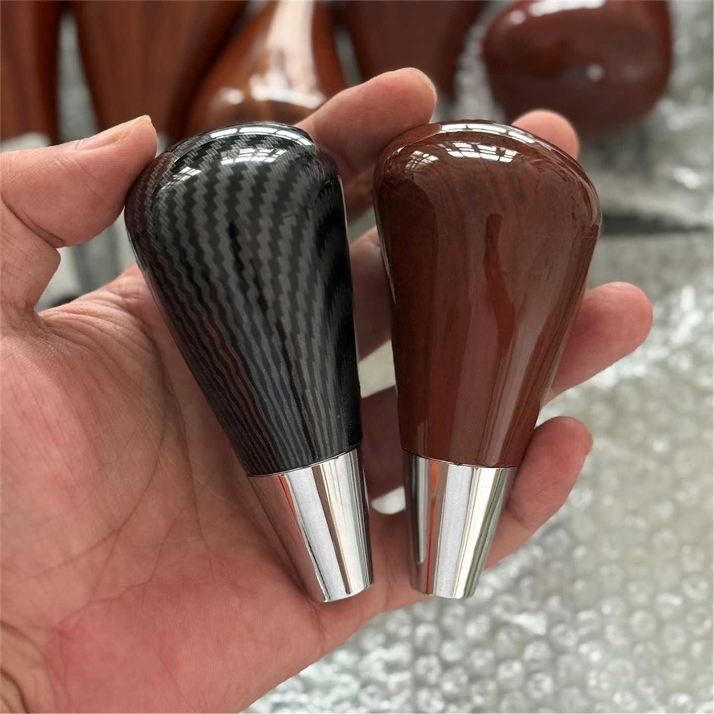 适用于马自达6睿翼马自动3星骋CX7CX9马8水晶档把排挡头改装手球