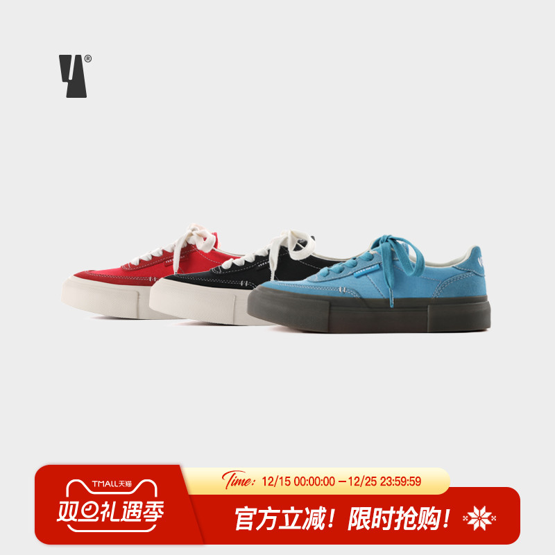 veemes街头潮流情侣款休闲帆布鞋