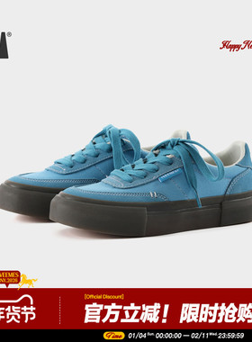 VEEMES240B经典款透气耐磨厚底休闲帆布鞋男女 潮流复古运动板鞋