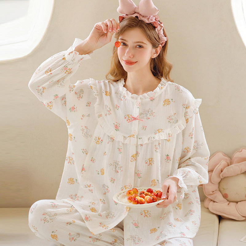 家时光月子服夏季薄款产后孕妇睡衣哺乳衣短袖纯棉纱布待产家居服,孕妇装/孕产妇用品/营养,家居服套装,淘宝优惠券,粉丝福利购,淘宝优惠卷