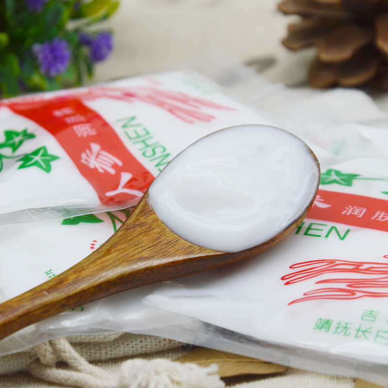 5袋装长白山人参雪花膏老式人参面霜老国货