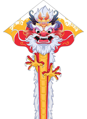 五爪金龙风筝带线套装三个规格