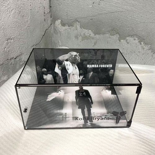 科比纪念款透明防尘可定制鞋盒