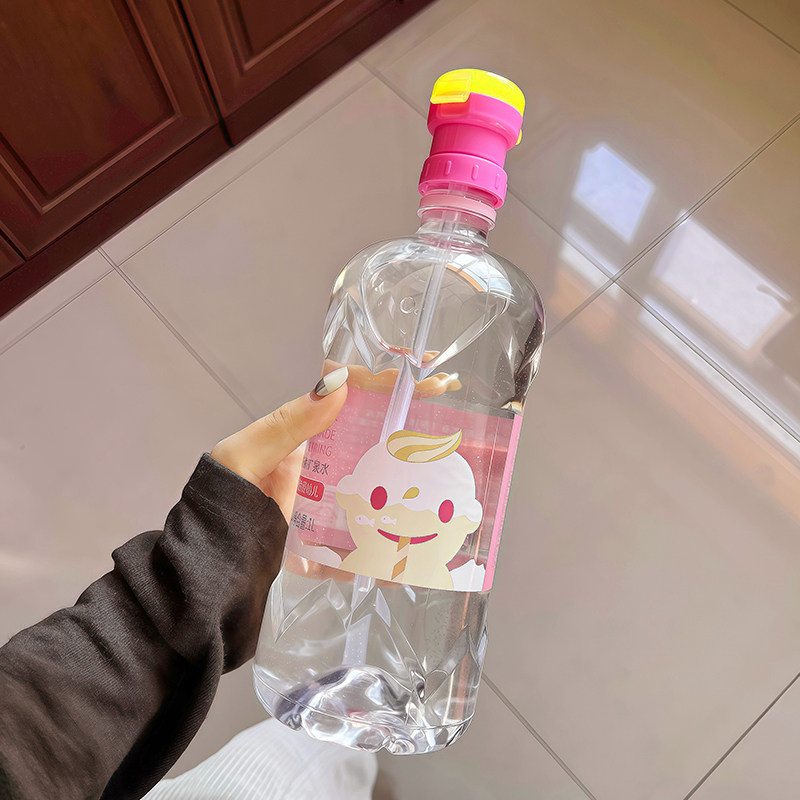 【赵露思同款吸管】矿泉水吸管盖通用转换头喝饮料防呛便携瓶盖