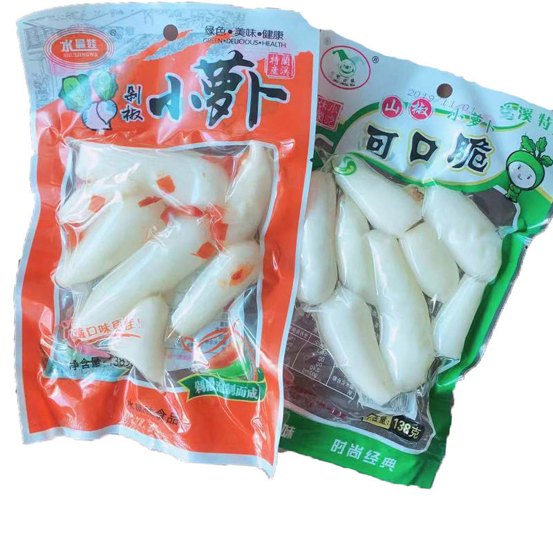 山姆超市代购兰溪特产138g泡椒小萝卜酸辣香脆下饭山椒萝卜头腌制