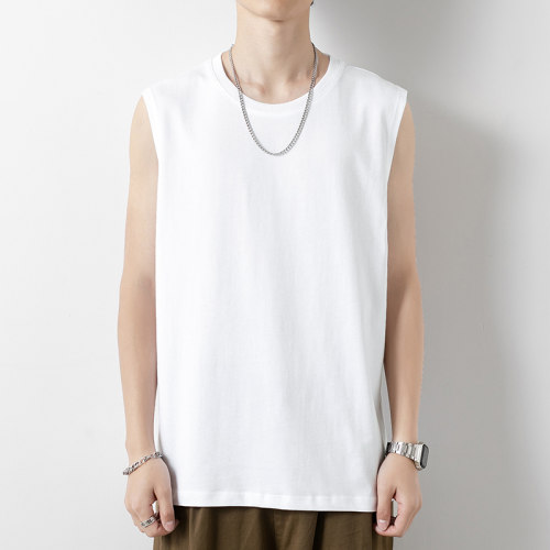 100%纯棉背心透气吸汗不易起球