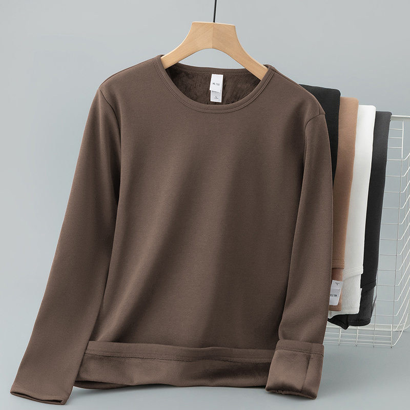 保暖超柔绒长袖T恤循环蓄热持久