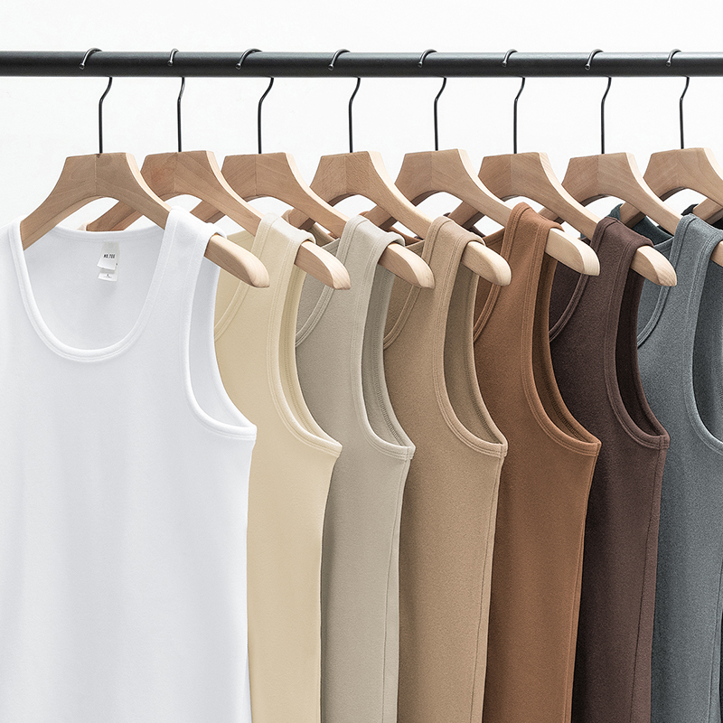 热感双面绒无袖打底背心蓄热保暖