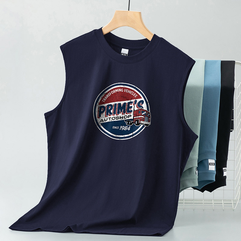 冰丝凉感液氨丝光棉背心速干透气