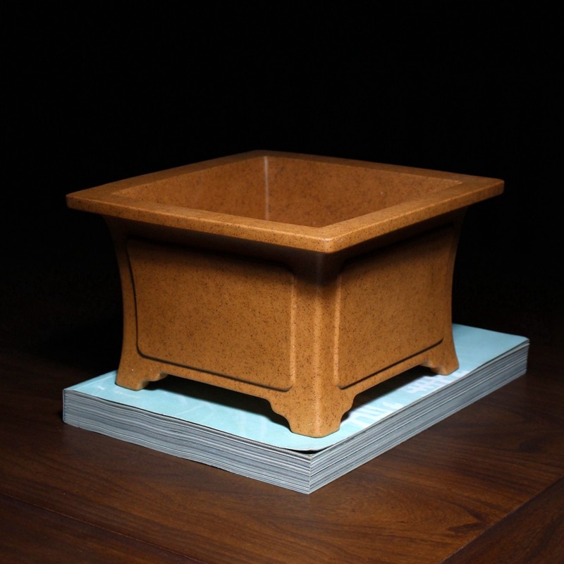 奎面飘口四方形精品紫砂花盆唯珍手工小盆景盆栽多肉菖蒲树桩松柏,鲜花速递/花卉仿真/绿植园艺,花盆,淘宝优惠券,粉丝福利购,淘宝优惠卷