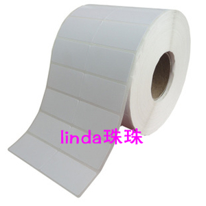 100*20*2000不干胶条码纸 标签打印纸 条码标签不干胶标签铜版纸