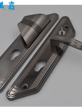 原厂正品盼盼防盗门小帅把手 加厚实心拉手弹簧加粗 bote.it把手