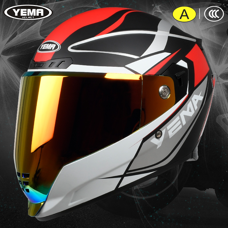 野马摩托车头盔越野全盔