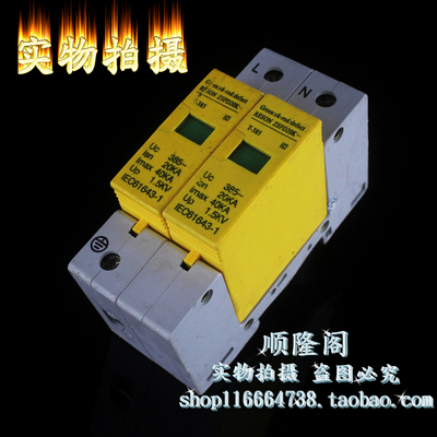 RESON ZSPD20K 单相防雷器 T-385 2P 浪涌保护器 385V 20-40KA