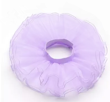 儿童舞蹈服装半身裙子女童练功服芭蕾舞裙蓬蓬纱裙蓝色表演半身裙