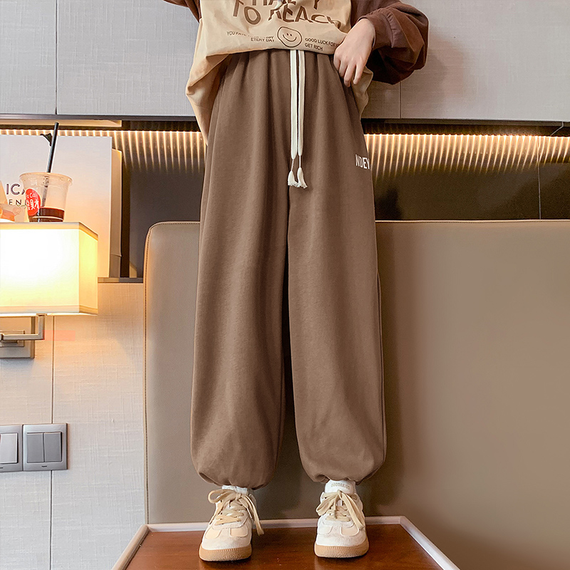 女童裤子春秋儿童中大童休闲裤