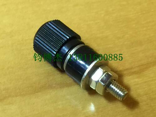 接线柱上海阳刚红黑铜柱JS920 胶木接线柱6A 接线端子