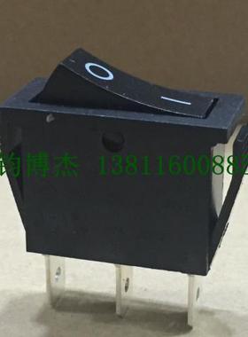 电子开关宁波万事达船型开关3脚黑色 翘板开关RK1-11