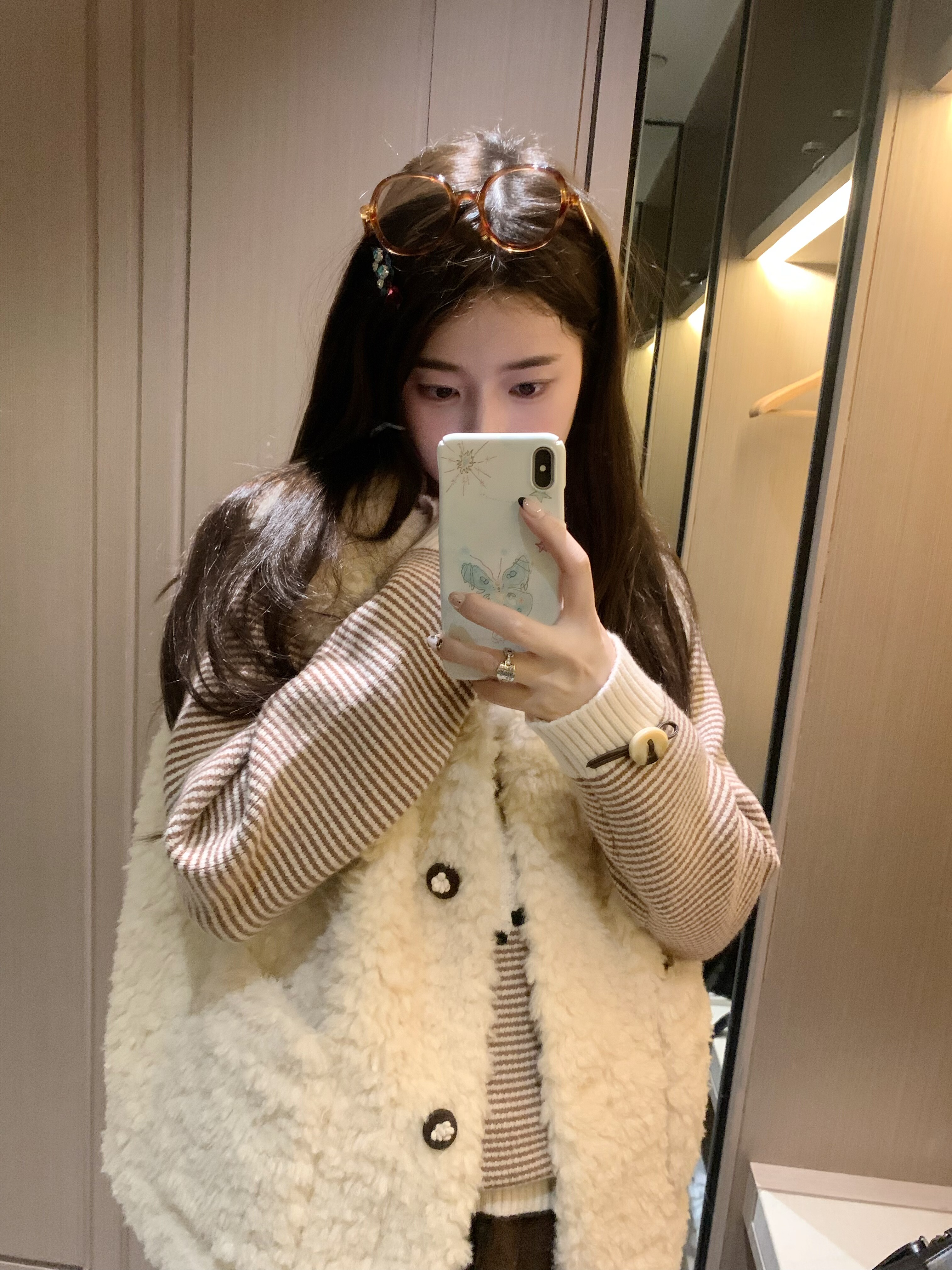 PINKMOON/小羊驼 羊羔毛马甲秋冬百搭保暖背心