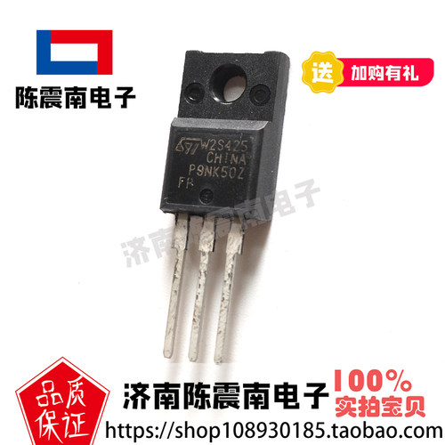 ST意法半导体P9NK50ZFP场效应管