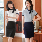 高端职业女套装 售楼部套裙美容院工作服空姐制服 气质酒店前台工装