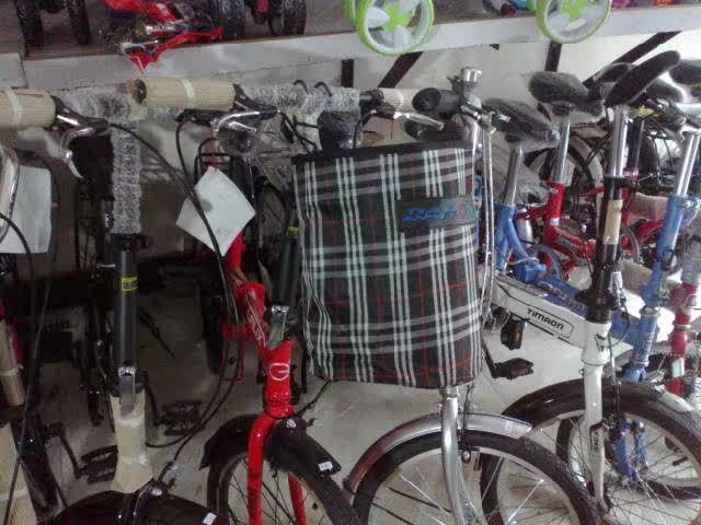 Panier pour vélo en toile - Ref 2260713 Image 3