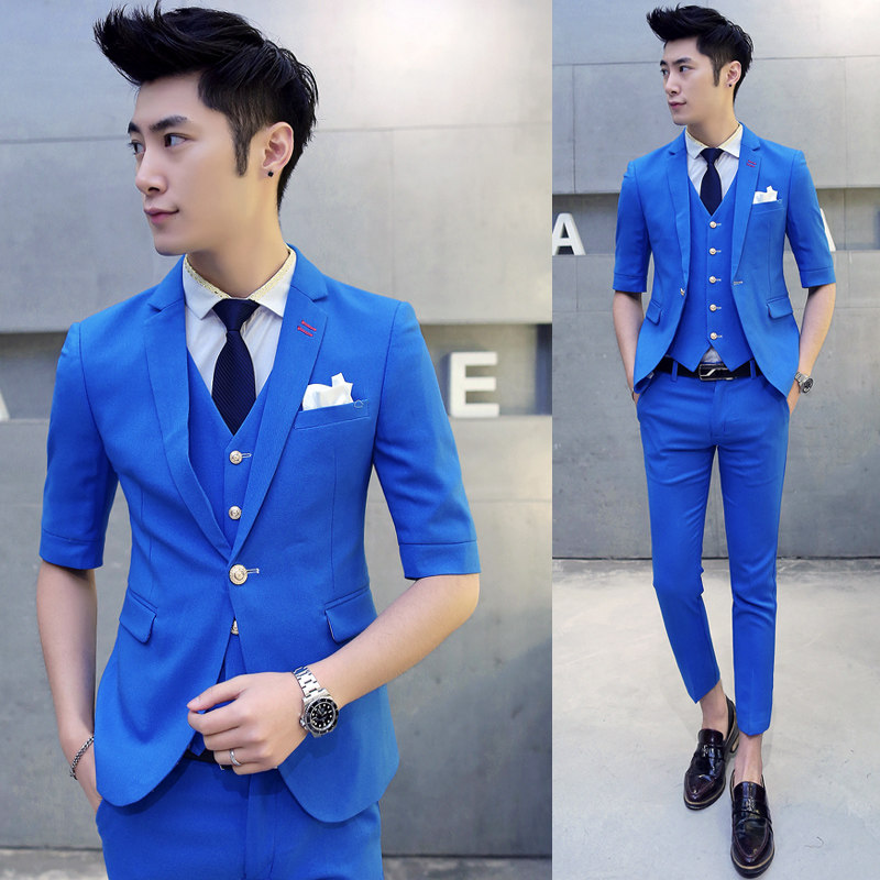 Costume homme en polyester pour été - Ref 1554293 Image 5