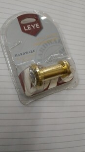 LEYE猫眼 乐业9616防盗眼 门镜 亮金色防贼门眼