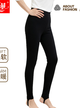 永展羊毛裤棉裤东北加厚保暖裤中老年妈妈打底高腰防寒裤XYZ7987