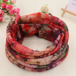 夏季薄款围脖女纱款防晒防风劲椎空调屋坐月子护劲脖套骑行围脖