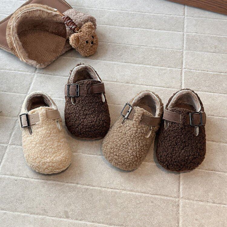 女童毛毛鞋秋冬新款儿童勃肯鞋保暖豆豆鞋男童休闲二棉鞋加绒棉鞋,童鞋/婴儿鞋/亲子鞋,棉鞋,淘宝优惠券,粉丝福利购,淘宝优惠卷