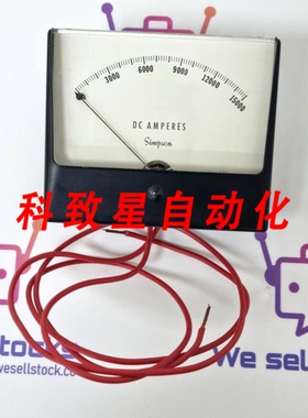 工业配件SIMPSON FS=5VDC 电流表 1329 0-15000A 直流