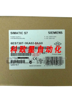 工业配件6ES7307-1KA02-0AA0 PLC电源模块 24VDC 10A 240W
