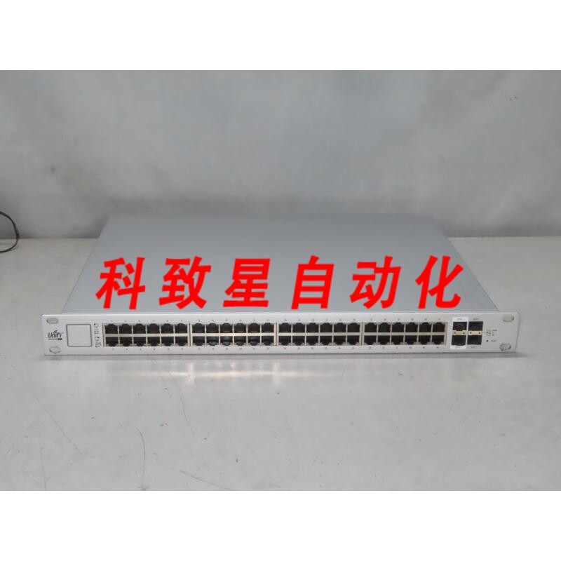 工业配件UBIQUITI UNIFI US-48-500W 端口机架安装 POE 交换机