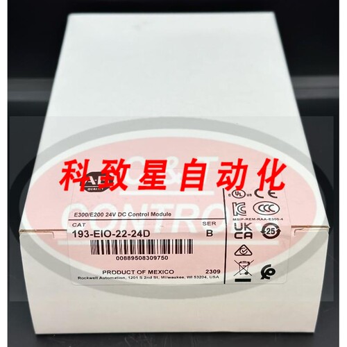 工业配件193-EIO24D 过载继电器控制模块 24V DC