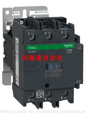 工业配件LC1D80F7接触器3P(3 NO)-AC-=440V 80A-110V AC