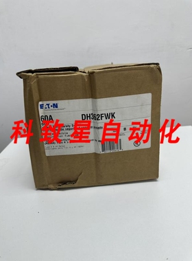 工业配件DH362FWK 重型安全开关 60A/3P/600V 可熔断 NEMA 4 型 B