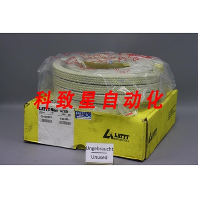 工业配件LATTYFLON 4789 ARAMID GLAND PACKING 00100225 22MM 10