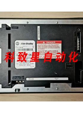 工业配件2711-T10C16 PANELVIEW 1000终端 触摸屏 RS32 (DF1)通