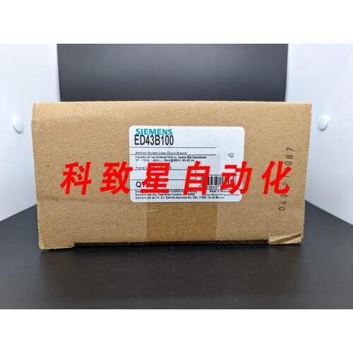 工业配件ED43B100 3P 100A 480V 断路器