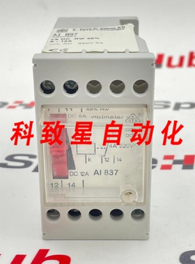 工业配件E UNTERSTROMRELAIS AI 837DC6-12A 继电器