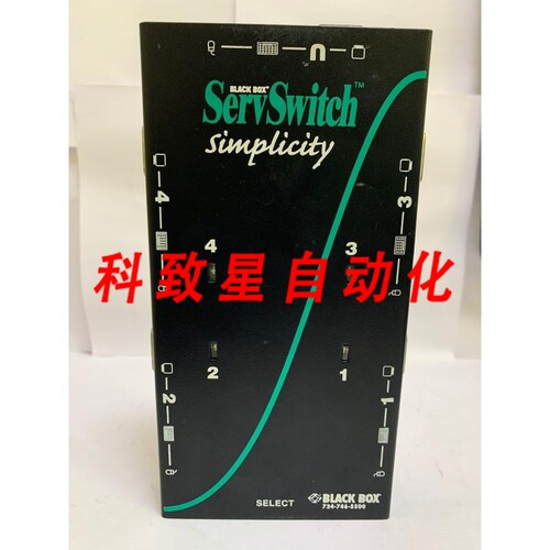 工业配件SERVSWITCH SIMPLICITY/4 端口 KVM 切换器SW612A