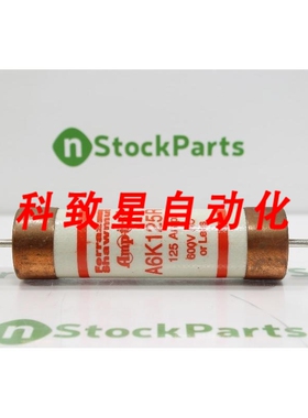 工业配件A6K125R NSNB-CLASS RK1 保险丝 125 AMPS 600 VOLTS (KV