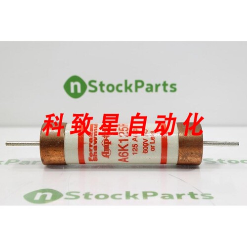 工业配件A6K125R NSNB-CLASS RK1 保险丝 125 AMPS 600 VOLTS (KV - 封面