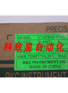 工业配件RKC 温控器 REX-C10FK02-V EN STOCK K445
