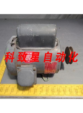 工业配件5KC43M01072 电机 1/2 HP 1725 RPM 115 V 1 PH 7.8 AMP