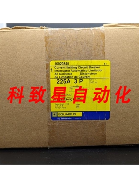 工业配件1602084 JJF36225AASO 225A 600V 限流断路器