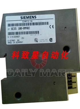 工业配件6ES5 100-8MA02 S5-100U CPU模块 24VDC