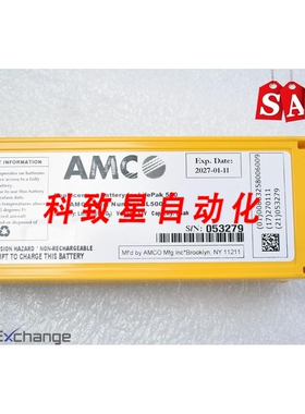 工业配件AMCO LIFEPAK 500 替换 EXP.DATE 2027-01-11