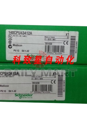工业配件140CPU43412A 64 输入输出控制器模块